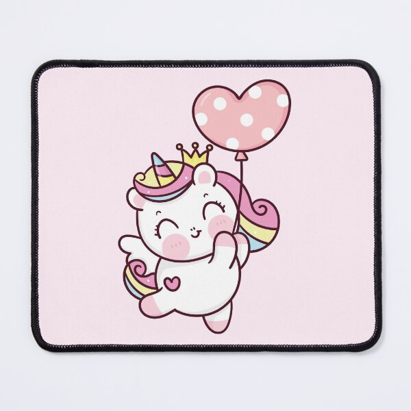 Item preview, Kawaii Unicorn Rainbow Love Heart Balloon designed and sold by Simplyy Unique.