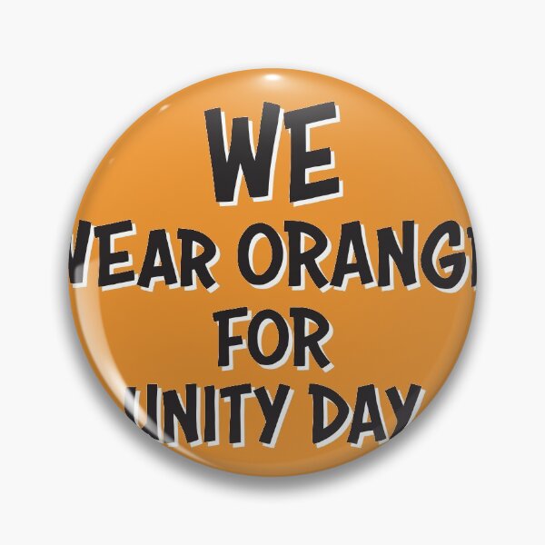 Item preview, We wear orange for unity day designed and sold by Bwittaya.