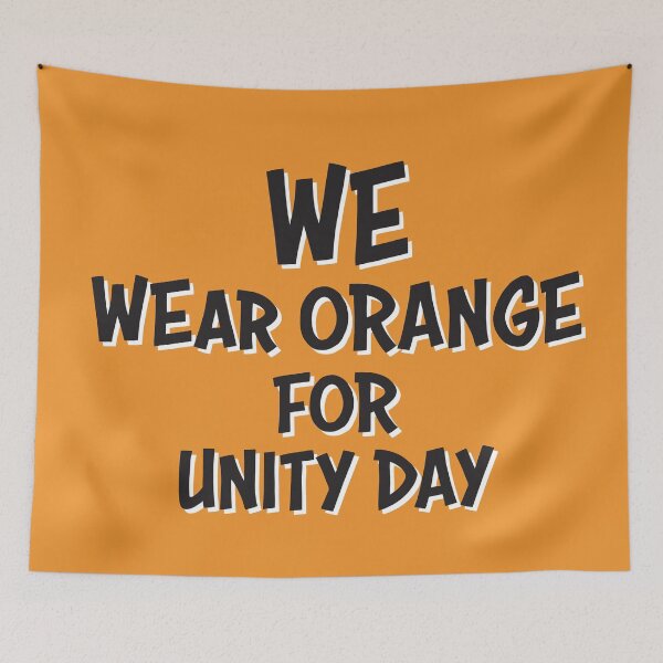 Item preview, We wear orange for unity day designed and sold by Bwittaya.