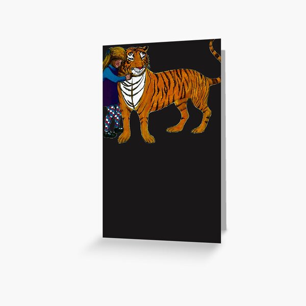 Tarjetas de felicitación: El Tigre Que Vino A Tomar El T%c3%a9 | Redbubble