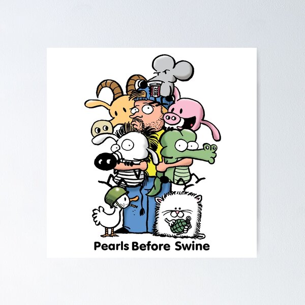 Item preview, Your Typical Pearls Before Swine Huddle designed and sold by DiamondExpert.
