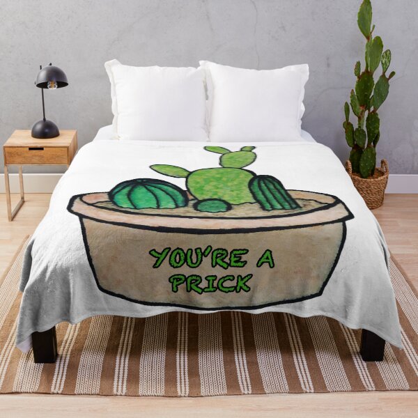 Item preview, You’re a prick cactus pot designed and sold by Phoebew03.