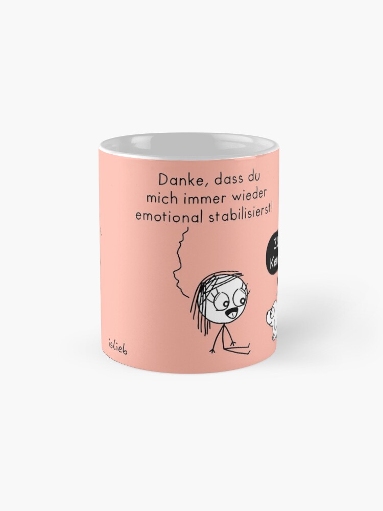Thumbnail 4 von 6, Kaffeebecher, Emotionale Stabilitaet designt und verkauft von islieb.
