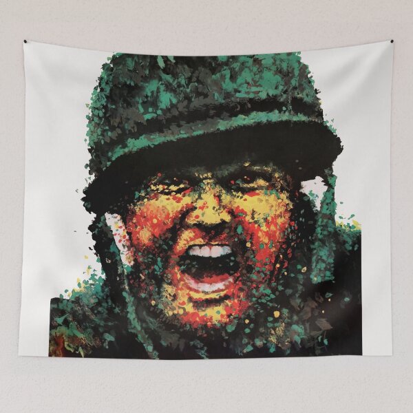 Item preview, PLATOON Vintage Poster 1986 designed and sold by PAPERS plz.