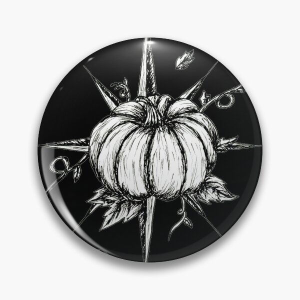 Item preview, Pumpkin Compass (Inktober 2021 Day 16) designed and sold by Jorden Estes.