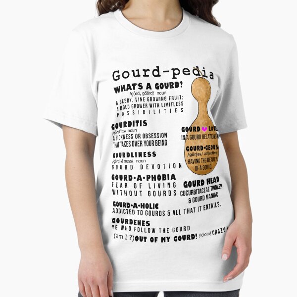 Item preview, Gourd-pedia What's a Gourd (black letters) Shirt designed and sold by Subwaysign.