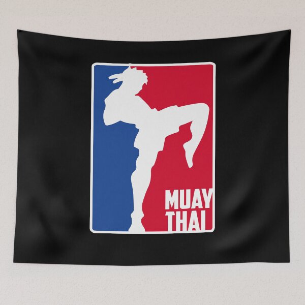 Item preview, Muay Thai Fighter Retro Kickboxing Training MMA designed and sold by Dressed For  Duty.