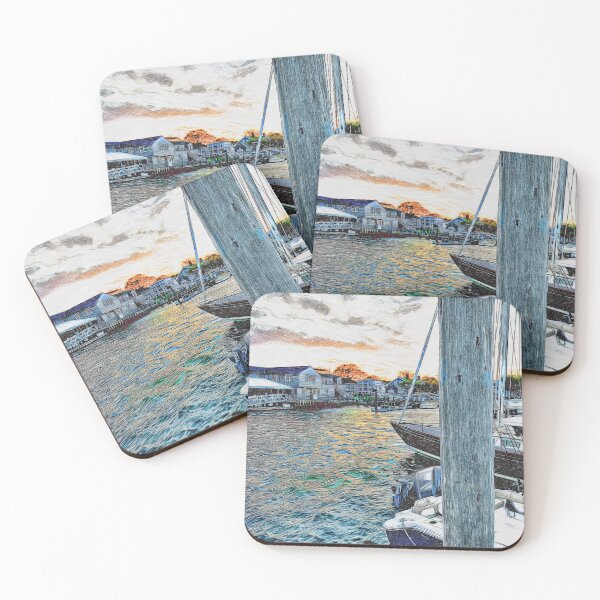 Item preview, Sunset From the Dock designed and sold by Christine Sternfels.