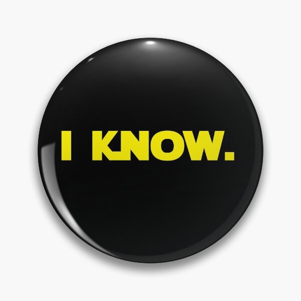 Item preview, I love you. I know. (I know version) designed and sold by DesignInkz.