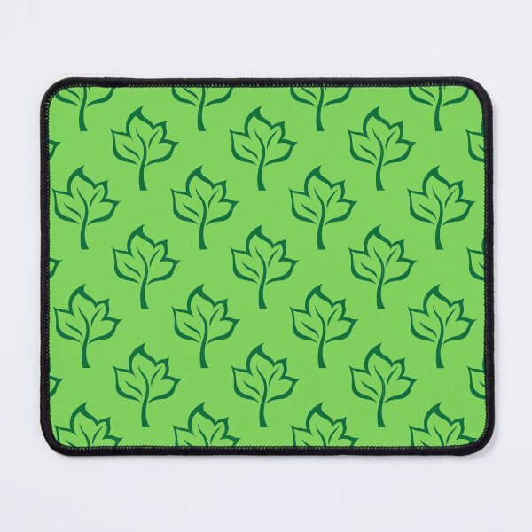 Item preview, Seamless green maple tree leaves pattern designed and sold by darshants.