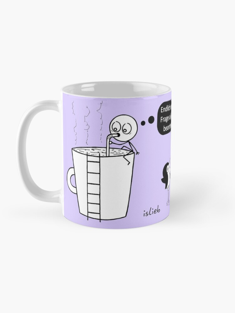 Thumbnail 3 von 6, Kaffeebecher, Die Kaffee-Frage designt und verkauft von islieb.