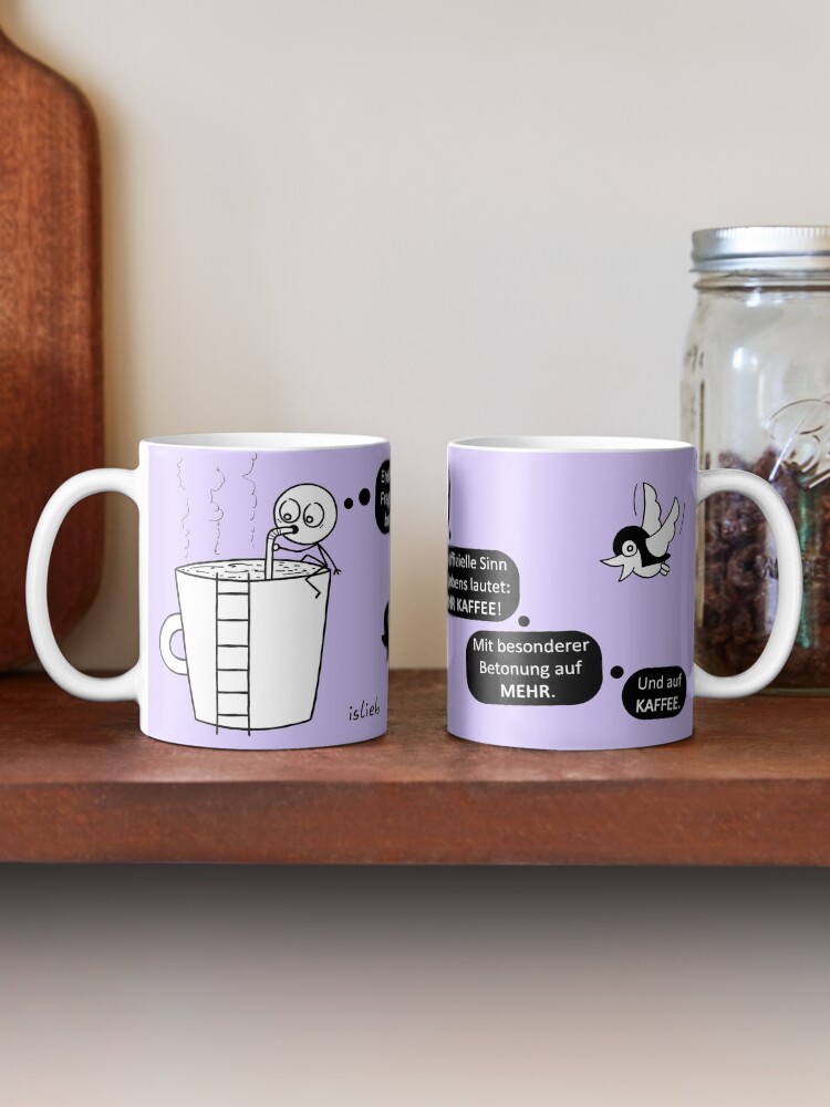 Thumbnail 2 von 6, Kaffeebecher, Die Kaffee-Frage designt und verkauft von islieb.
