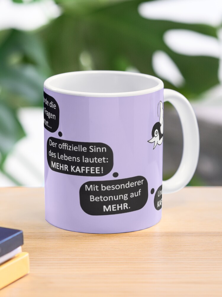 Thumbnail 1 von 6, Kaffeebecher, Die Kaffee-Frage designt und verkauft von islieb.