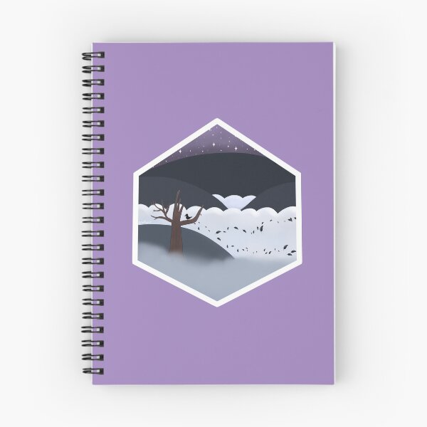 Item preview, Mystic Meadows (purple background) designed and sold by HollyCat.