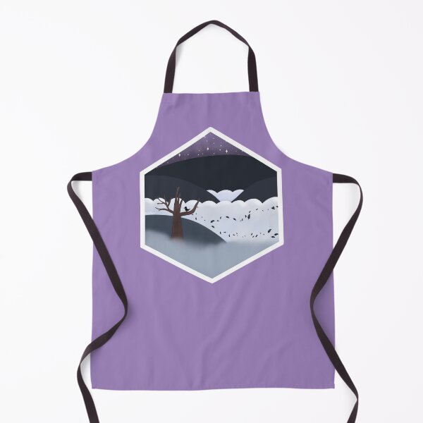 Item preview, Mystic Meadows (purple background) designed and sold by HollyCat.