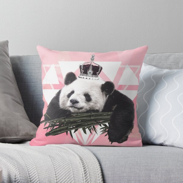 Queen of naps Throw Pillow