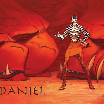Artwork thumbnail, Daniel and the Lions Den by Dan Lawlis by Dan Lawlis