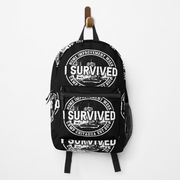 Item preview, I Survived Home Improvement Week Funny Camping designed and sold by Unicorny-Design.