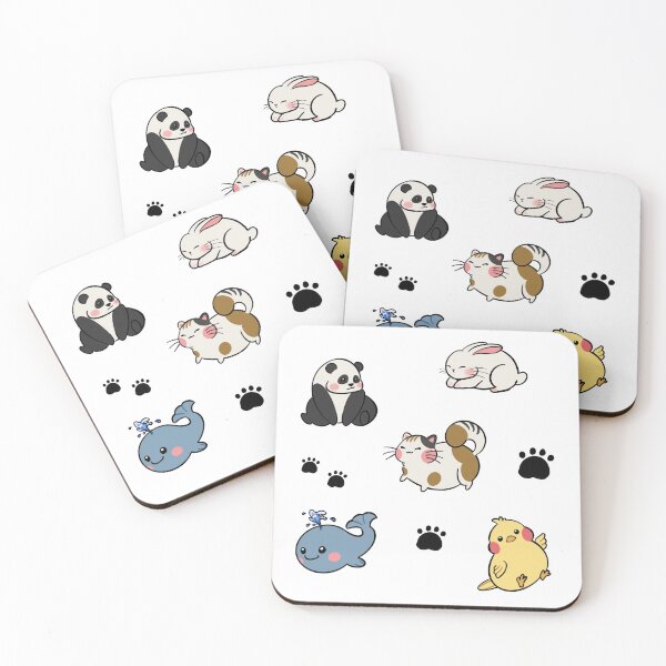 Item preview, Cute friendly chubby animals designed and sold by Gamical.