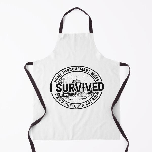 Item preview, I Survived Home Improvement Week Funny Camping designed and sold by Unicorny-Design.