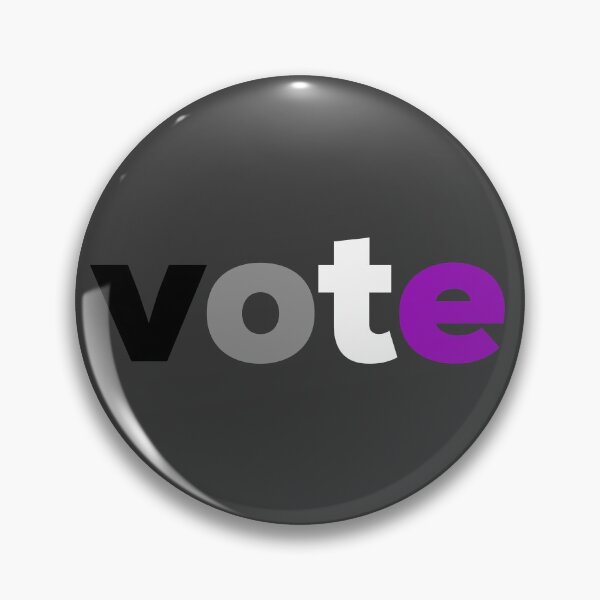 Item preview, Go Vote Ace. Asexual Pride designed and sold by Subtle Pride Shop.