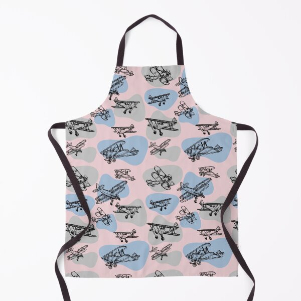 Item preview, Biplanes & Clouds - Pink designed and sold by PlaneNsimple.
