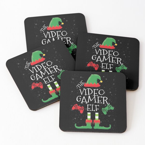 Aperçu de l'œuvre Jeu vidéo Elf Family Matching Christmas Group Funny Gift créée et vendue par DavisHasari.