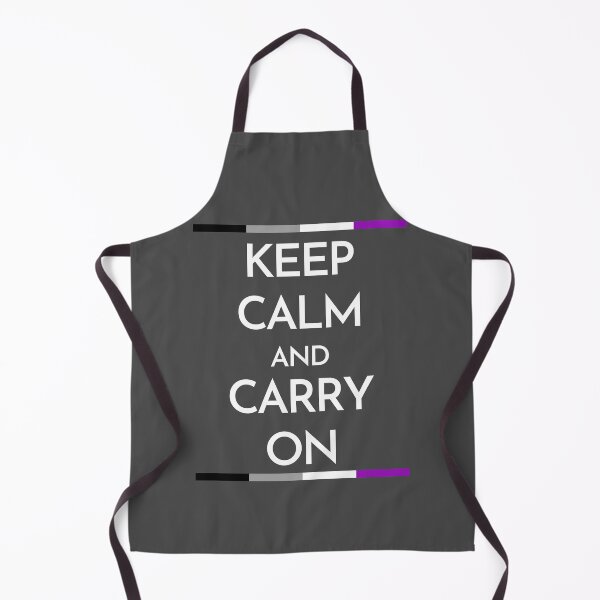 Item preview, Keep Calm and Carry On Ace. Asexual Pride designed and sold by Subtle Pride Shop.