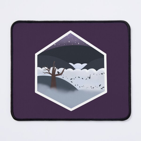 Item preview, Mystic Meadows (dark background) designed and sold by HollyCat.