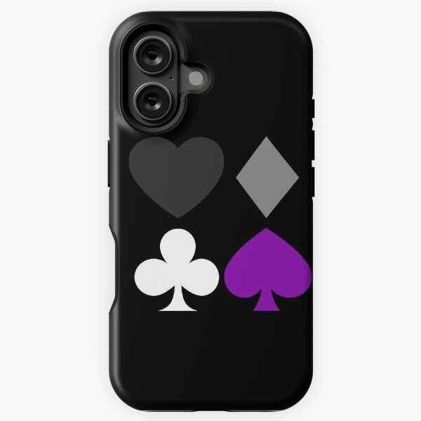 Artikel-Vorschau von Karte passt Quadrat. Asexueller Stolz, designt und verkauft von Subtle Pride Shop.