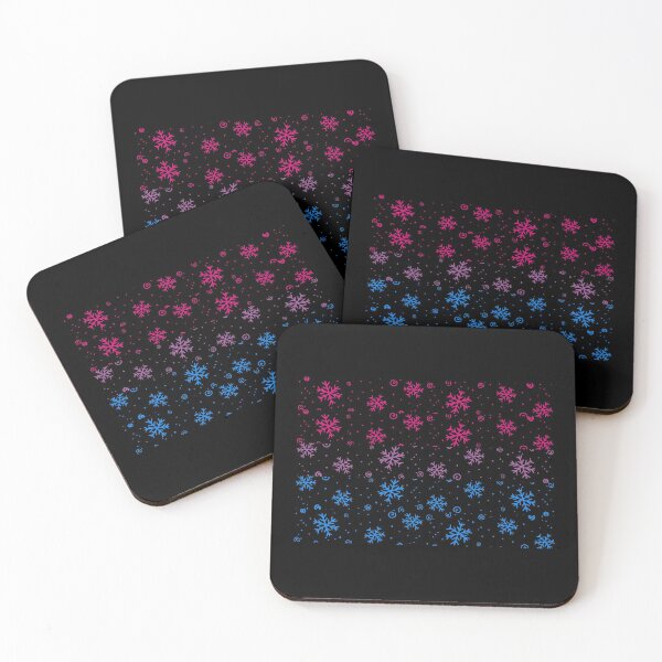 Item preview, Winter Plants Bi Flag Colors. Bisexual Pride designed and sold by Subtle Pride Shop.