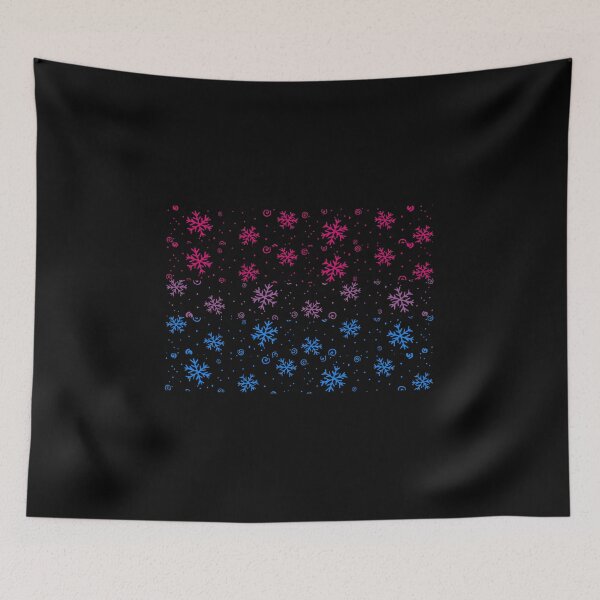Item preview, Winter Plants Bi Flag Colors. Bisexual Pride designed and sold by Subtle Pride Shop.