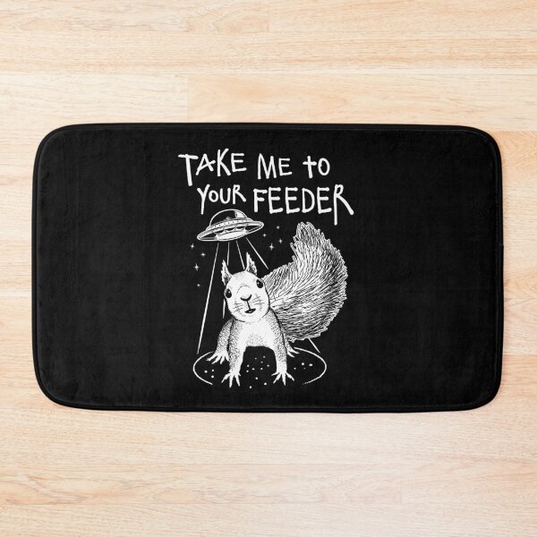 Item preview, Funny Squirrel Lover Gift - Alien Abduction Take Me to Your Leader Pun designed and sold by propellerhead.