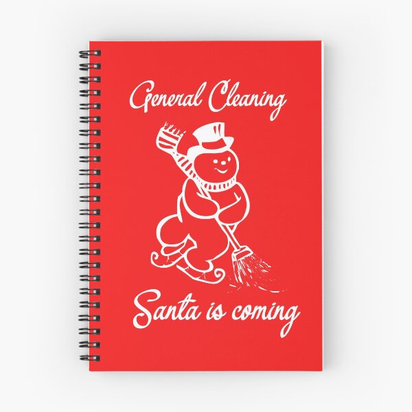 Item preview, General Cleaning Santa is Coming to Town! I know Him! designed and sold by Capiral Bucketlist.