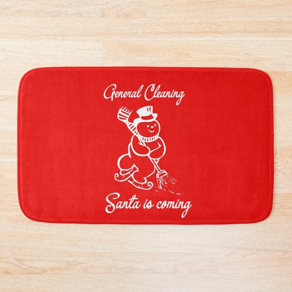 Item preview, General Cleaning Santa is Coming to Town! I know Him! designed and sold by Capiral Bucketlist.