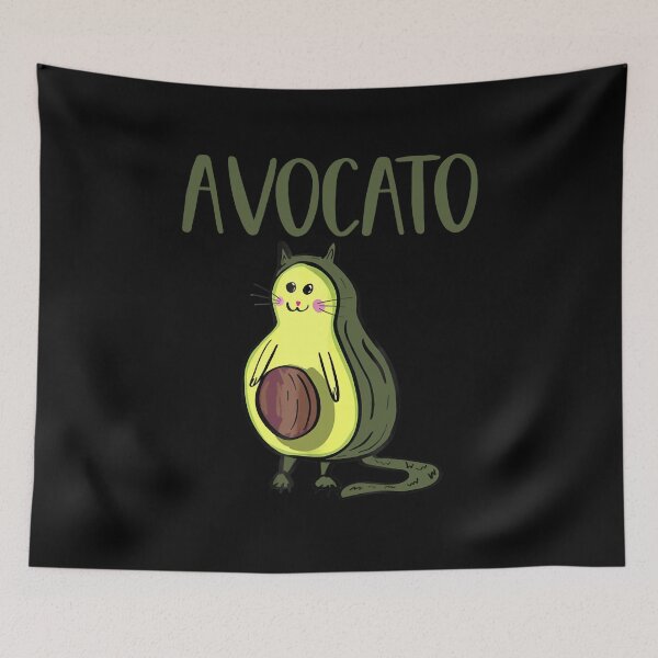 Item preview, Funny Avocado Cat Avocato Graphic Tee Gifts Music Fans designed and sold by SuzannemiClassy.