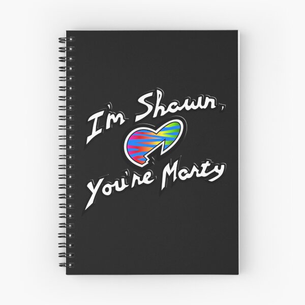 Item preview, Soy Shawn, eres Marty designed and sold by PrintTypes.