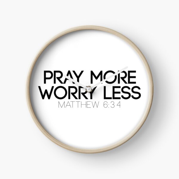 Christian Quote Clock