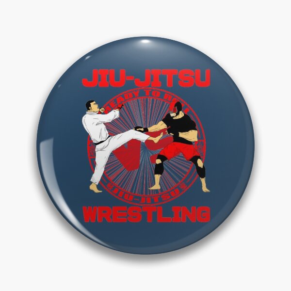 Item preview, Jiu Jitsu vs lucha libre designed and sold by PrintTypes.