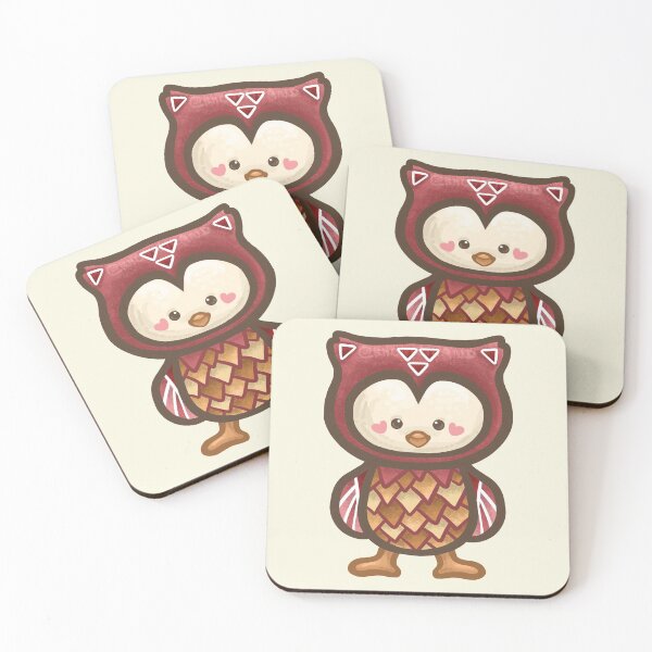 Item preview, Owl with  Triangle Pattern designed and sold by Khotekmei.