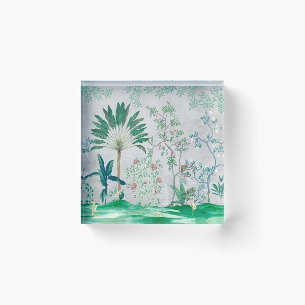 Item preview, Chinoiserie Luxe in Silver tone designed and sold by Yunihadi.