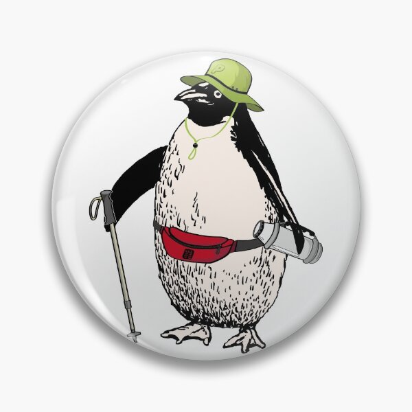 Item preview, Sunbi penguin #8 Hiking Lime designed and sold by HONGSOOLSHOP.