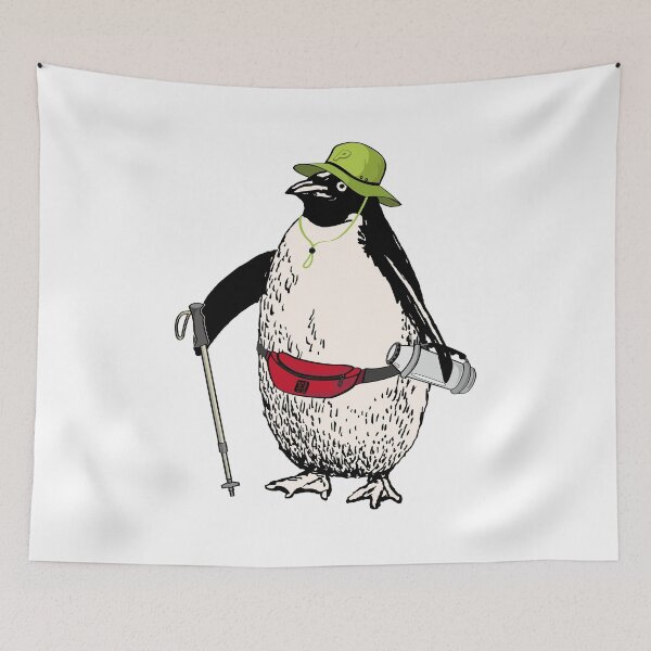 Item preview, Sunbi penguin #8 Hiking Lime designed and sold by HONGSOOLSHOP.