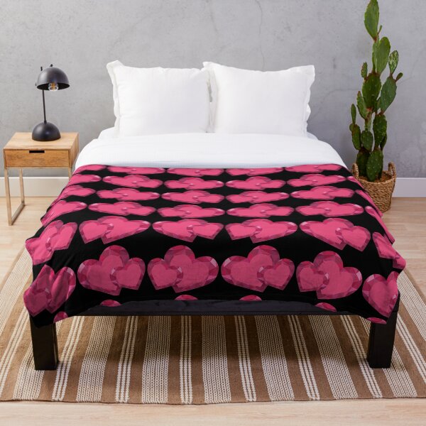 Item preview, Heart shape pattern design on black or dark background designed and sold by SHOHANA.