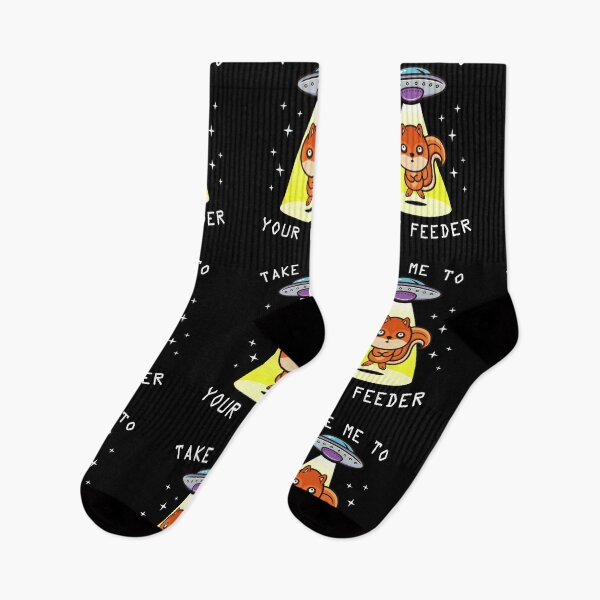 Item preview, Funny Alien Abduction Cute Squirrel Lover Gift - Take Me To Your Leader Pun designed and sold by propellerhead.