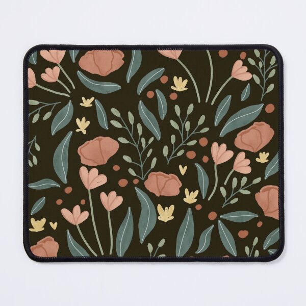 Artikelvorschau, Cottagecore Blumenmuster | Vintage-inspirierte Blumen, Blumenmuster, Oma-Ästhetikstil, Volksmärchen-Blumenmuster entworfen und verkauft von DrawnbyHan.