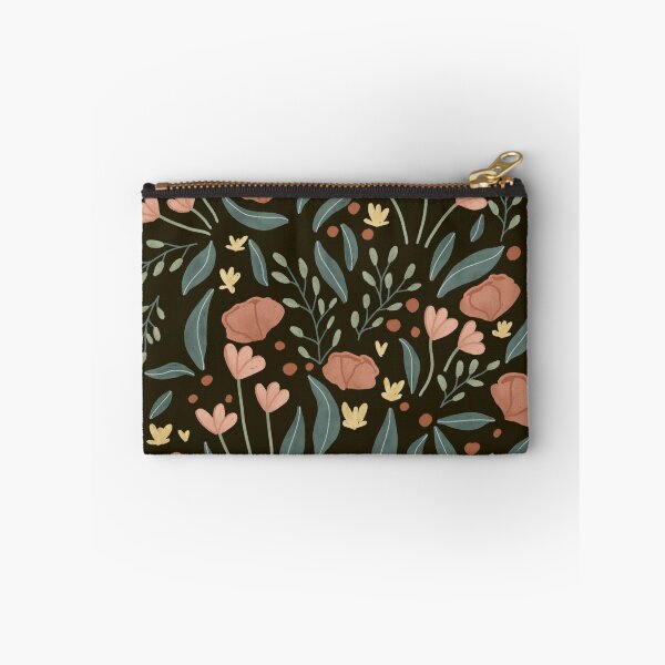Aperçu de l'œuvre Motif floral Cottagecore | Fleurs d'inspiration vintage, motif de fleurs, style esthétique de grand-mère, motif de fleurs de conte folklorique créée et vendue par DrawnbyHan.