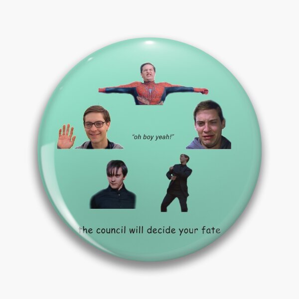 Item preview, The Council Will Decide Your Fate Tobey Maguire designed and sold by Boxout.