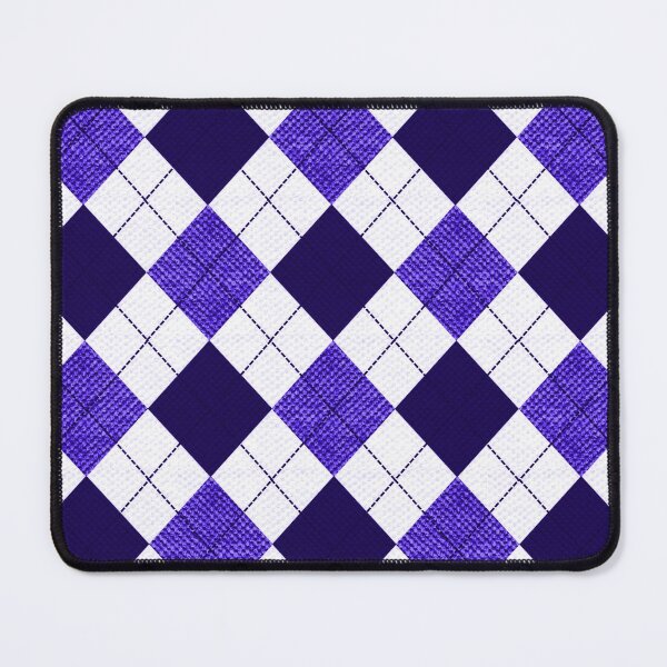 Item preview, Argyle in Royal Blue, Navy and White designed and sold by AlteredAtelier.