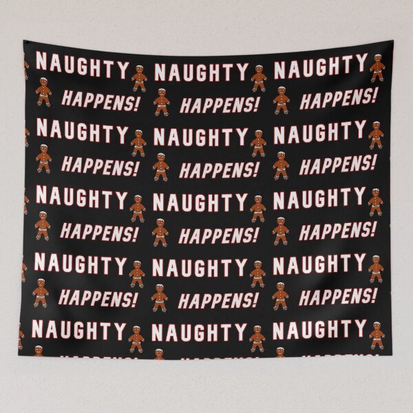 Item preview, Naughty Happens! Christmas Design designed and sold by KathteeDesign.